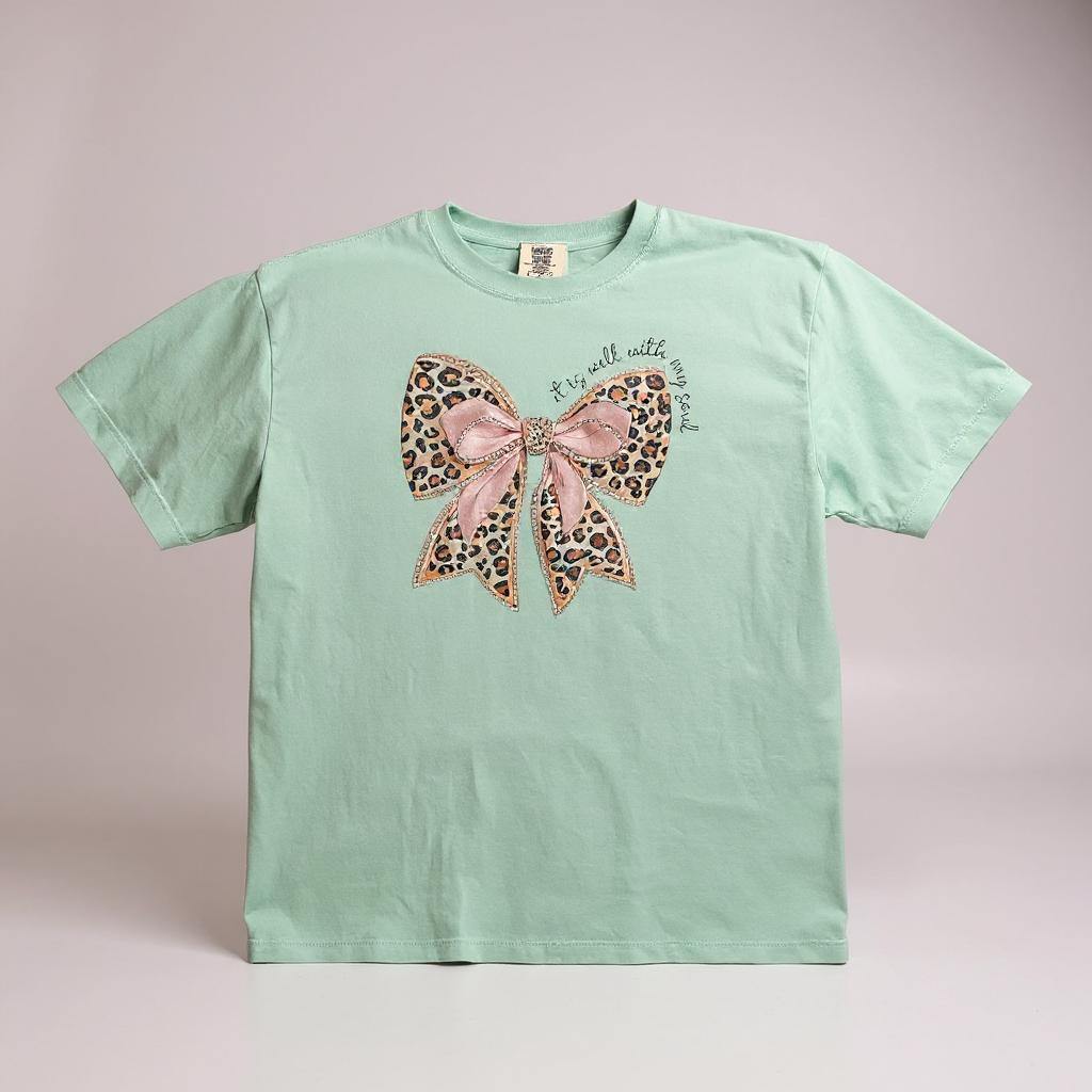 It Is Well Bow Short Sleeve T-shirt