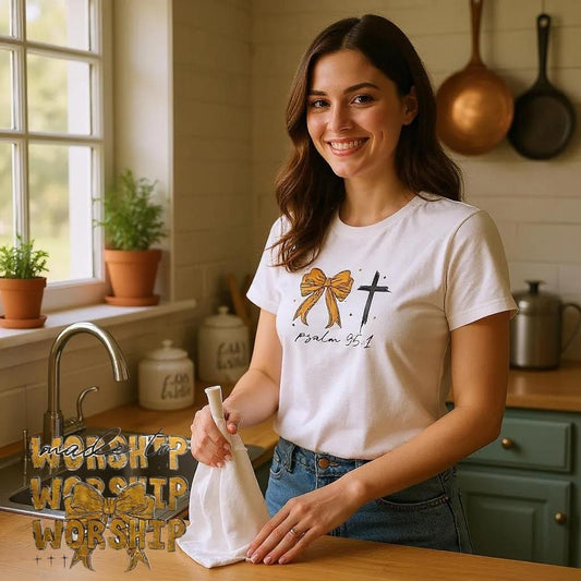 Psalm 95:1 short sleeve shirt