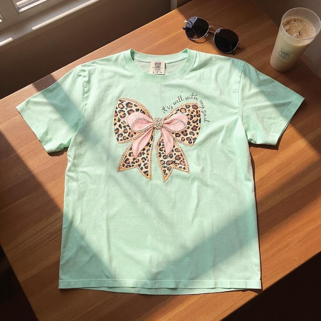 It Is Well Bow Short Sleeve T-shirt