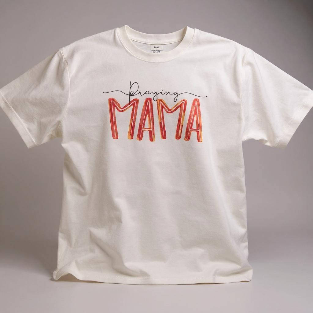 Praying Mama short sleeve t-shirt